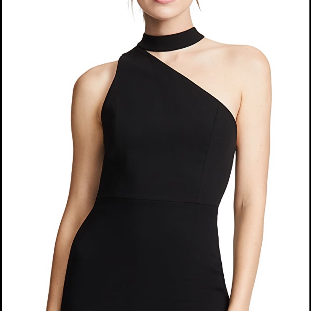 Alice & Olivia Black Skyla Dress